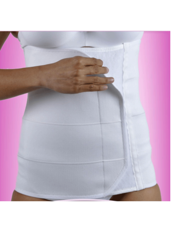 Faja Larga Post Parto y Post Cirugia Blanca | 710N