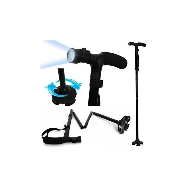 Baston Plegable con Linterna | SC-839