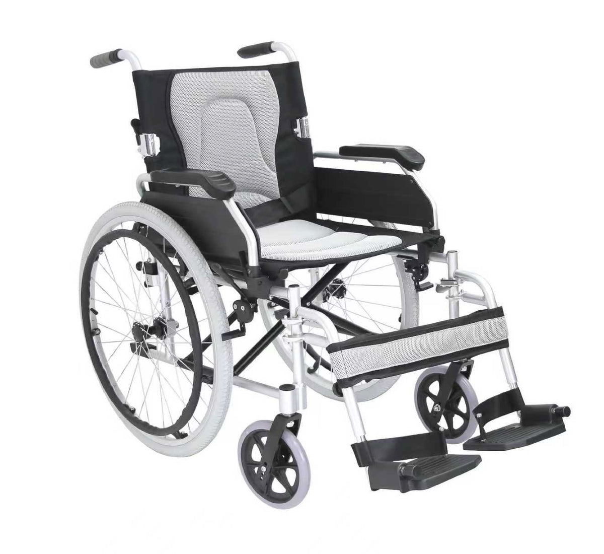 Silla de ruedas funcional de aluminio | DA-778