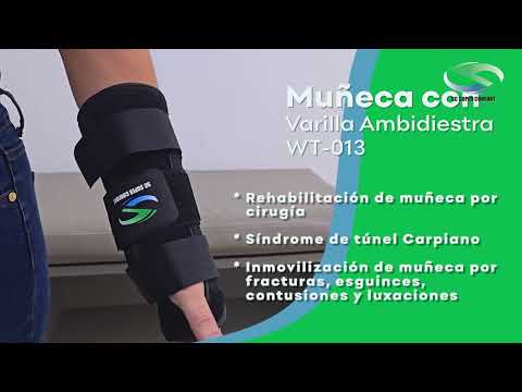 Muñequera con Varilla Ambidiestra | WT-013