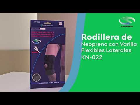 Rodillera Abierta Con Varilla Flexible | KN-022