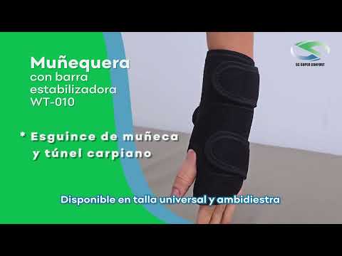 Muñequera Elastica Universal con Varilla | WT-010