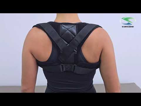 CORRECTOR DE POSTURA AJUSTABLE UNISEX | BK-077